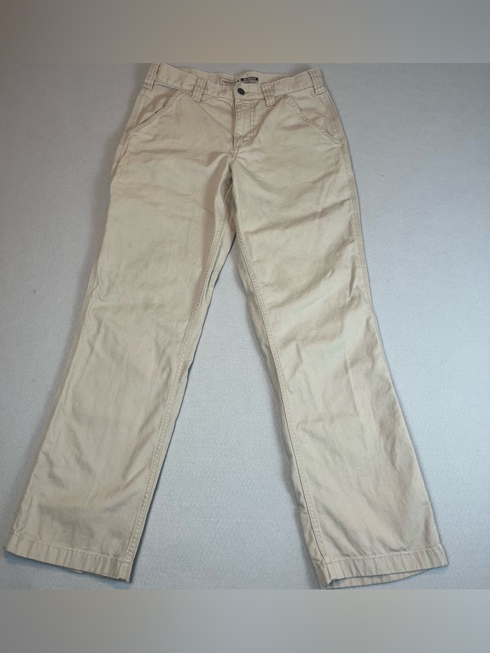 Carhartt Carpenter Pants 30x32 Light Khaki  Canvas Workwear Utility Gorpcore